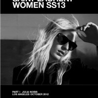 Hedi Slimane SAINT LAURENT WOMEN SS13 PART I JULIA NOBIS LOS ANGEL