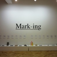 日英デザイン企画展「Mark-ing」展示風景