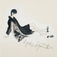 Art Complex by Yohji Yamamoto A Beauty Looking Back（見返り美人）限定ポストカード