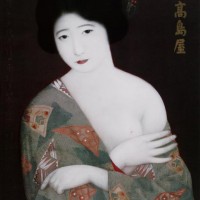 キモノ大阪春季大展覧会（原画：北野恒富／文：与謝野晶子） 1929年 高島屋史料館蔵