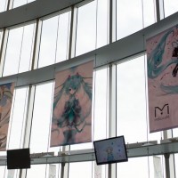 六本木ヒルズにオープンした初音ミク仕様のカフェ「miku cafe」