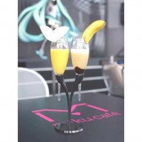 ミクカフェ新メニュー、鏡音リン・レンをイメージした「RINLEN」