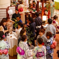 浴衣で粋にシャンパンを。「浴衣でモエ・エ・シャンドン」が東京、名古屋、福岡で開催