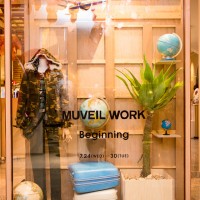 「MUVEIL WORK」"Beginning"（伊勢丹新宿店本館2階センターパーク）