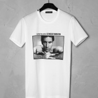 ドメニコ・ドルチェが撮影したメッシの写真をプリントしたTシャツ