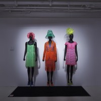 ANREALAGE EXHIBITION "A REAL UN REAL AGE"(渋谷パルコの展示の様子）