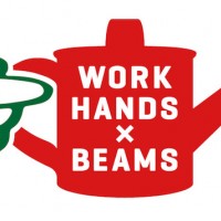 WORK HANDS × BEAMSロゴ