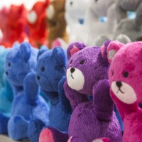 Control Bear STORE TOKYO限定の20色のぬいぐるみ