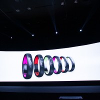 渋谷で行われた「NIKE+ Funel Band SE」発表会の様子