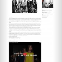 アメリカファッション協議会がGoogle+と新たなショッピング体験を展開、画像はCFDA公式サイト