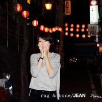 「rag & bone / JEAN」広告で榮倉奈々は渋谷を舞台に撮影