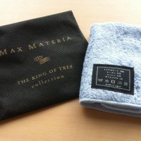 アイエヌアイが開発したソアロン混タオル「MAX MATERIA」