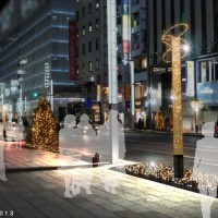 銀座イルミネーション「ヒカリミチ」、今年は12月3日スタート