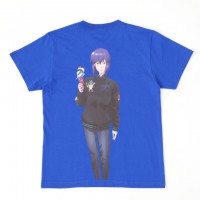 MOTOKO　KUSANAGI　ICECREAM TEE　Tシャツ　攻殻機動隊S.A.C.のブルー。ツーピーエムワークス限定カラー