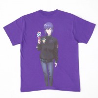 MOTOKO　KUSANAGI　ICECREAM TEE　Tシャツ　攻殻機動隊S.A.C.のパープル。ツーピーエムワークス限定カラー