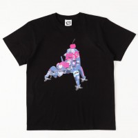 TACHIKOMA ICECREAM　TEE　Tシャツ　攻殻機動隊S.A.C.のピンク×ブラック