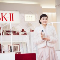 約5年にわたりSK-IIを愛用している綾瀬はるか