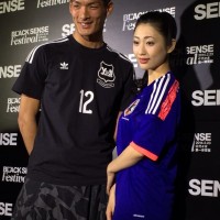 THE BLACK SENSE FESTIVAL 2014に登場した、槙野選手と壇蜜