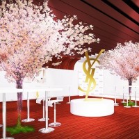 イヴ・サンローラン・ボーテのお花見イベント「Blossom Beauty」