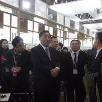 CCPIT（中国国際貿易促進協議会）幹部らも視察