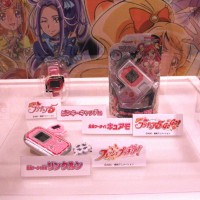 歴代のプリキュアたちの変身アイテムも展示