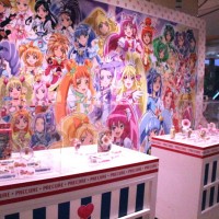 歴代のプリキュアたちの変身アイテムも展示