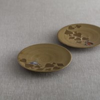 小皿/ アリス、ハートの女王とハートの王　各1,700円