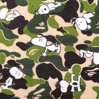 BAPE×ピーナッツのコラボによる迷彩柄