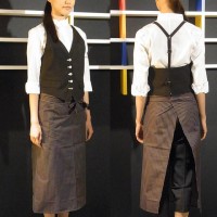 研壁宣男デザインのレストランスタッフ制服