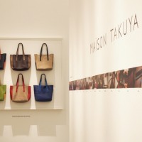 メゾンタクヤ15SSコレクション展示会の様子