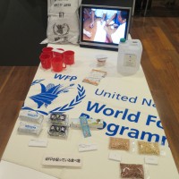 写真展「竹下景子親善大使が見た国連WFP（世界食糧計画）の食糧支援～母と子の絆、子どもたちの未来～」