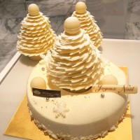 マンダリン東京、ツリー＆雪景色のケーキなど新作クリスマスケーキの予約をスタート