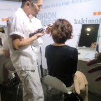 kakimoto armsのヘアアレンジブース