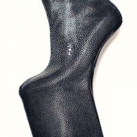 Heel-less Shoes(Black Coral)