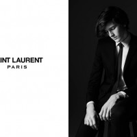 SAINT LAURENT PERMANENT COLLECTION / "LE TAILLEUR" / SKINNY TIE