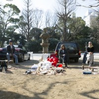 靖国神社で開催されたという蚤の市