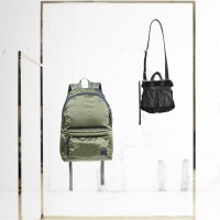 sacai×ポーター、ヘルメットバッグとデイパック発売