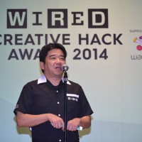 「CREATIVE HACK AWARD 2014」の授賞式