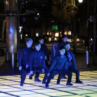 ダンス×男子新体操チームのBLUE TOKYOのパフォーマンス