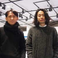 堀内太郎（左）と落合宏理（右）