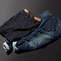 JOGG-SKIRT 600V（2万4,000円）、FAYZA-NE-SP JOGGJEANS 662L（3万3,000円）