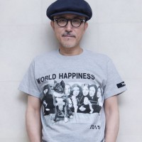 「グラウンド ワイ」が「WORLD HAPPINESS」とのコラボレーションTシャツを発売