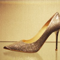 ジミー チュウ（Jimmy Choo）グリッターパンプス（7万円）