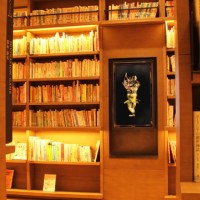 チームラボの「図書館で踊る人」