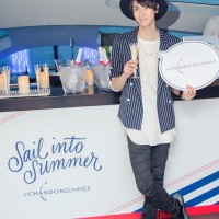 相葉裕樹／「シャンドンサマークルーズ」オープニングパーティーイベント「CHANDON SUMMER CRUISE - PARTY ON THE BOAT ! 」開催