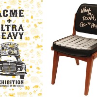 「ULTRA HEAVY」がアクメファニチャー自由ヶ丘でインスタレーションを開催／コラボアイテム「SIERRA CHAIR UH Ver.」