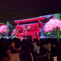 「1 minute projection mapping 2015」が新潟市歴史博物館みなとぴあにて開催