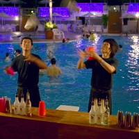 ホテルニューオータニのプールラウンジ「POOL by NIGHT THE “O” LOUNGE」