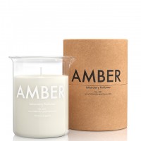 「ラボラトリー パフューム」キャンドル／「アンバー（AMBER）」（300g 各8,500円）