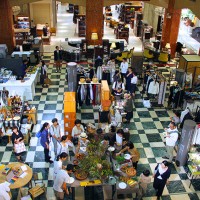 会場内の様子（日本橋三越本店本館1階中央ホール）